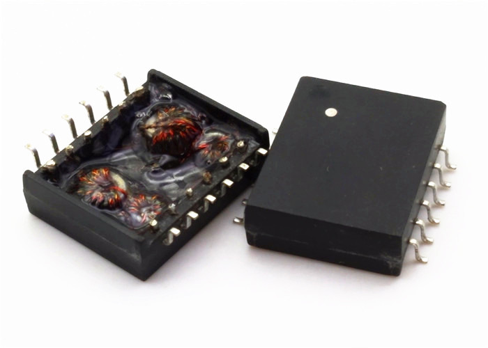 Shareway Dual Port SMT CMC 4.3k VAC SMT LAN Transformer Cross To HM2121ZNL