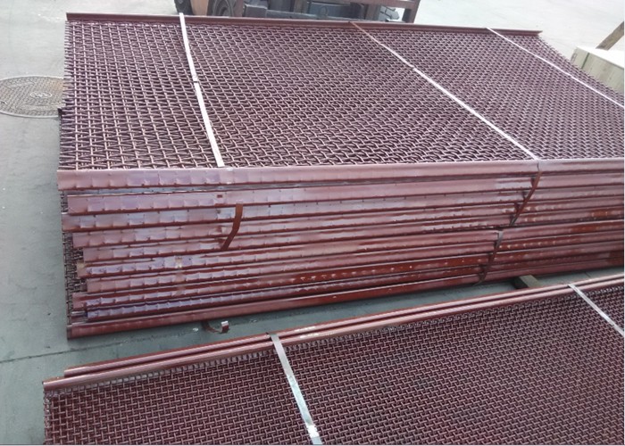 Stainless Steel Crimped Wire Mesh 0.5-10mm Width Customized For Mining