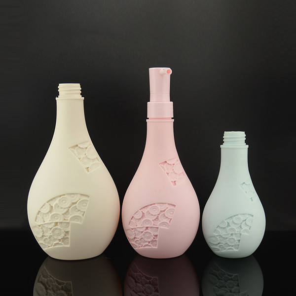 750ml Large PP Plastic White Empty Shampoo Bottle For Body Wash Dish Soap