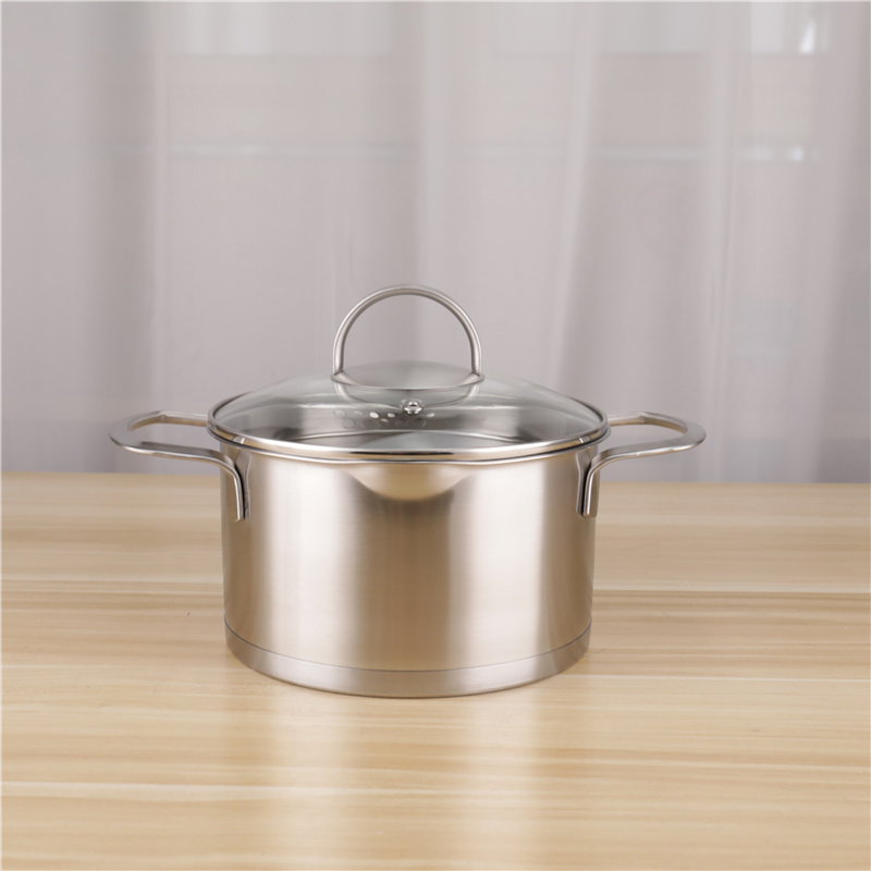 Milk Soup Cookware Pot Restaurants Caterers Stainless Steel 201 Stock Pot