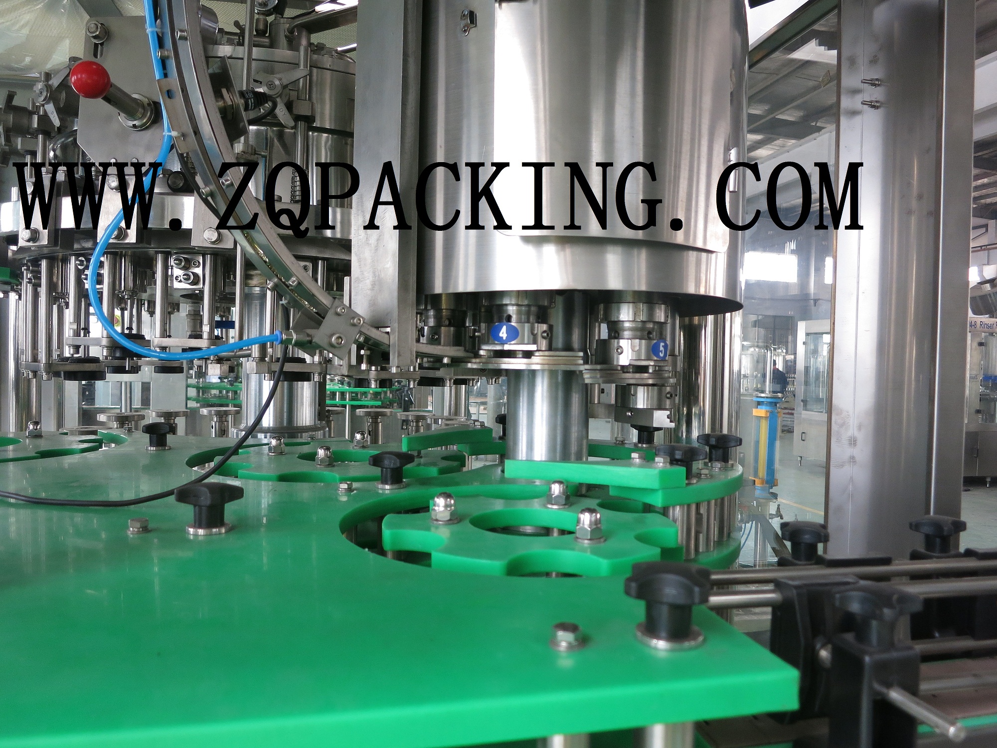 Long warranty 3 in 1 Automatic Gas drink Rotary Rinser Filler capper machine