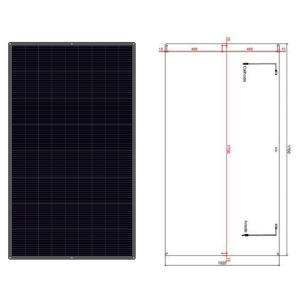  12V 100W Ultra Thin Semi Flexible Solar Panel with ETFE Coating and IP67 Rating Bendable Up To 30 Degrees Manufactures