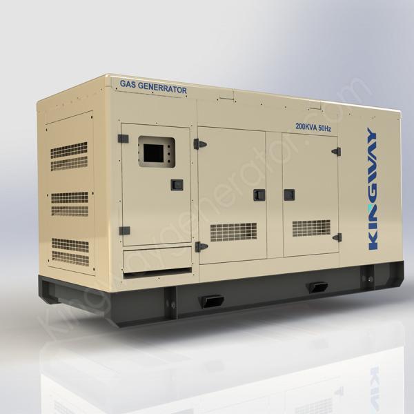 Silent Gas Genset CE Certificate 50HZ/60HZ 240V/120V 50kw Power Gas Generator