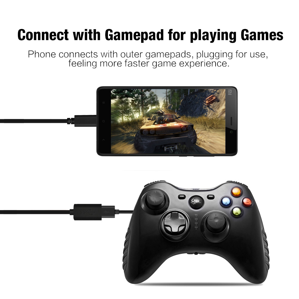 20cm Type C To USB Type A Female OTG Cable Adapter Customized