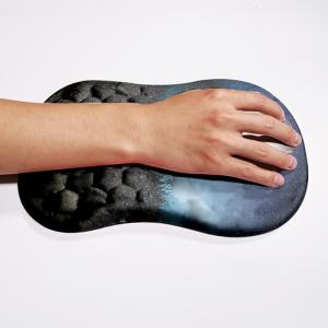 Desktop Silicone Gel Mouse Pad with Soft Memory Sponge Wrist Support