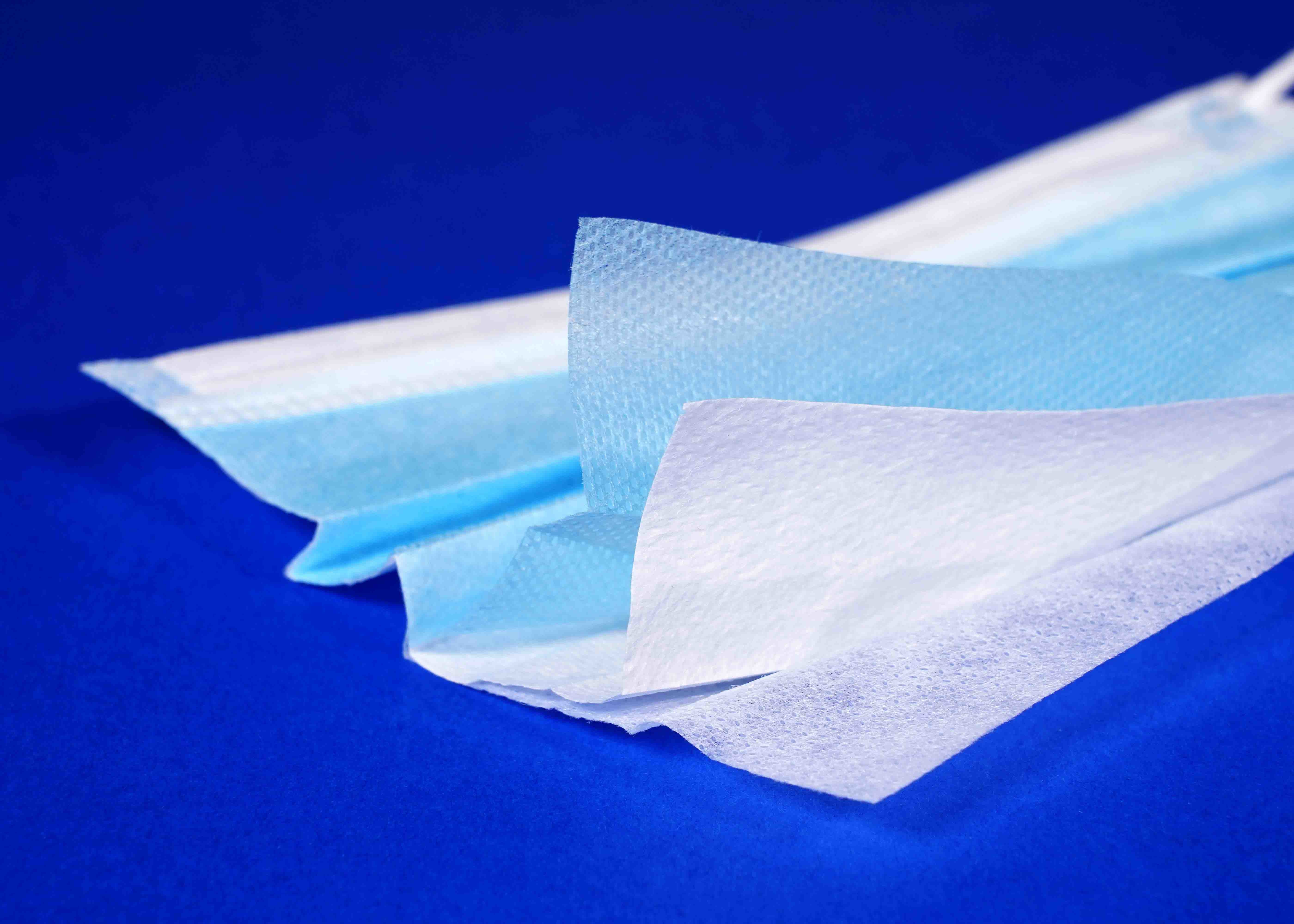 Soft Disposable Medical Mask , Earloop Medical Mask Low Breathing Resistance