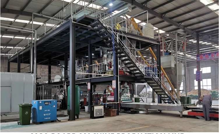 CE Steel Structure Glass Magnesium Board and Fiber Cement Board Machine