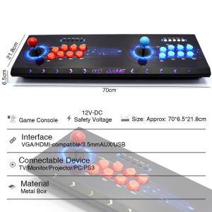 3D Wireless Gaming Controller Pandora Saga Box 7000 8000 With Gamepad Buttons