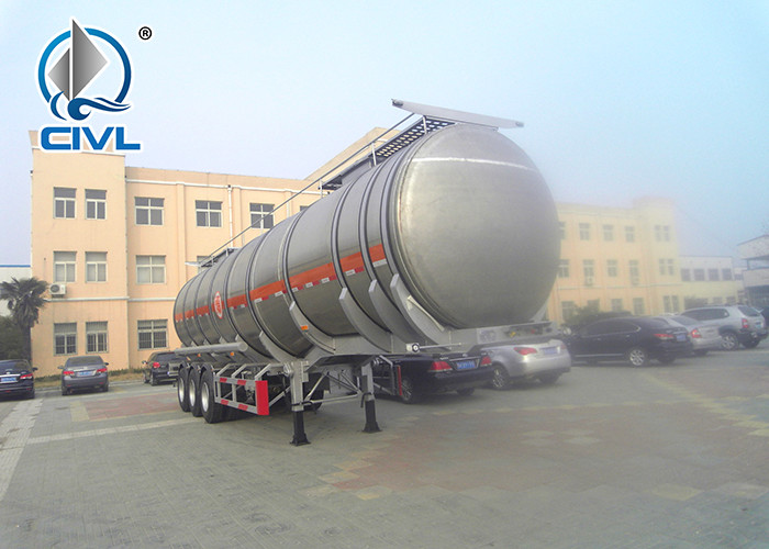 Almunium Alloy Mobile Fuel Tanks / Semi Trailer Trucks Fuel Tank Semi Trailer Tank Truck Oil Tank Trailer