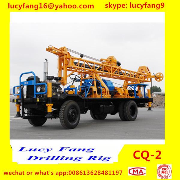 New Arrival Hot Sale Truck Mounted Water Well Drilling Rig CQ-2 With DTH Hammer