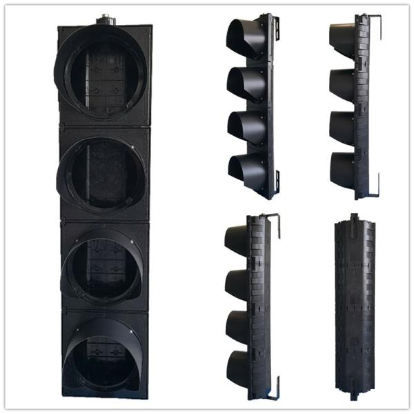 Flip Door Detachable Appearance 200MM Housing 4-Aspect Body Part Road Traffic