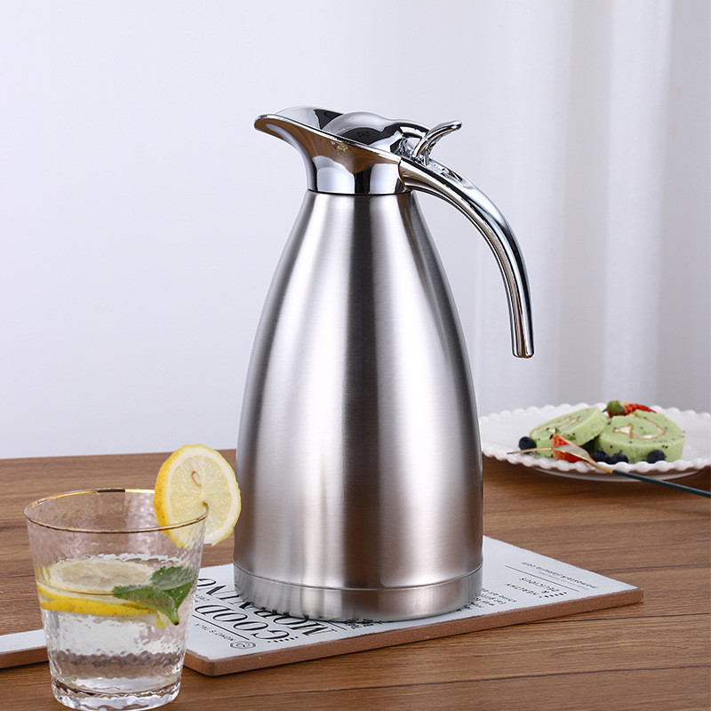 1.5L 2L Thermos Coffee Pot Hotel Guest Room Supplies Vacuum Insulated Kettle