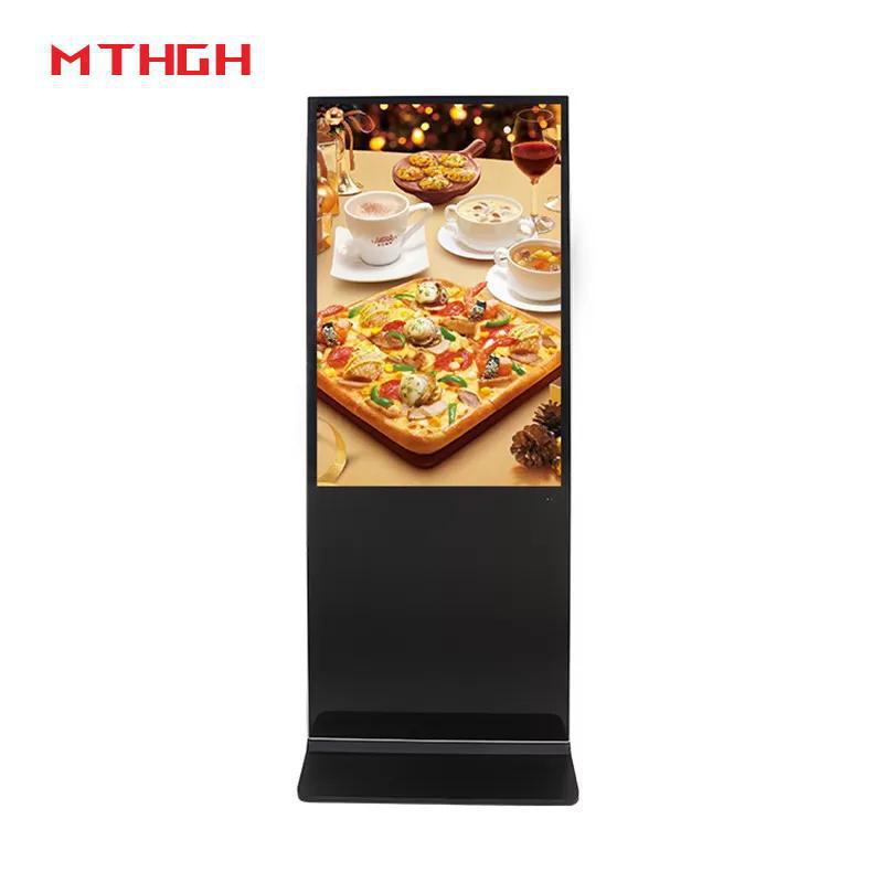 43 Inch Floor Standing Digital Signage Audio/Headphone Output And Mounting Options For OEM Suppliers 03