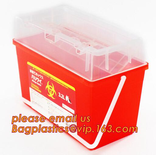 Best Selling Biohazard Plastic Sharps Container For Sale, Sharps Container