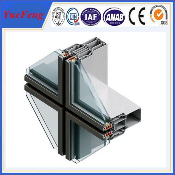 Hot! OEM curtain wall price FOB/CIF, zhonglian building curtain walls &
