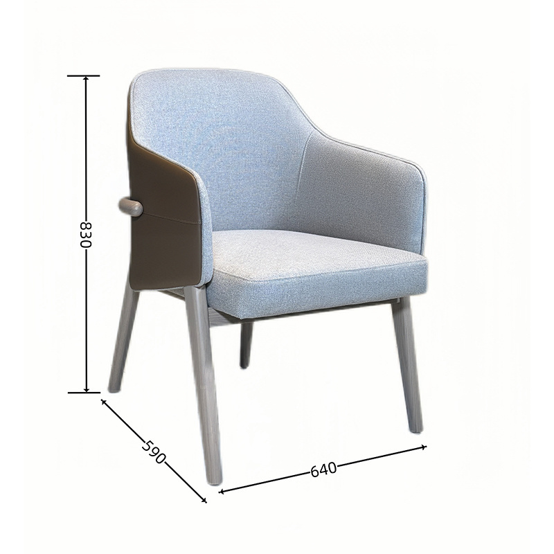 Solid Wood Chair for Restaurant Dining Room Hotel Furniture OEM Source Factory