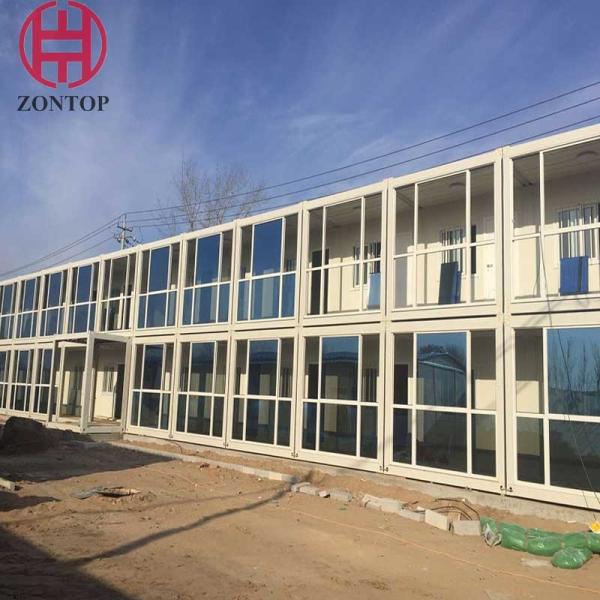 Zontop China Luxury Modular Shipping Flat Pack Prefabricated Home Prefab