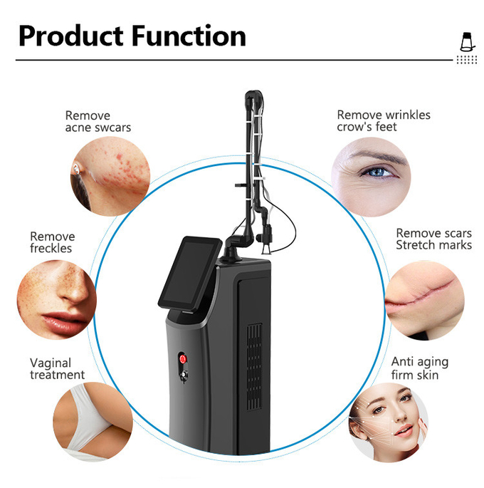 10600nm CO2 Fractional Laser Machine With 7 Joints Arm Scar / Wrinkle Removal Vaginal Treatment