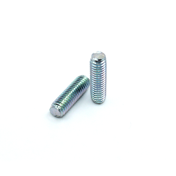 Carbon steel zinc plated thread rod with IFI JIS ANSI DIN standard M3-M72 3/16''- 4