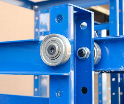 3100 x 600 x 2000 Regular Industrial Q235 Steel Mold Racking Systems with Crane