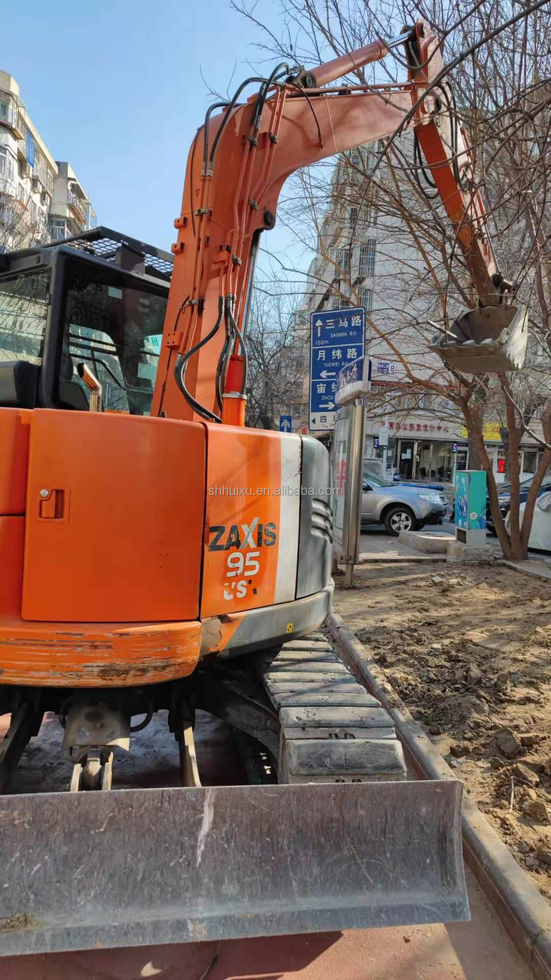 Hitachi hot sale Used mini digger Hitachi ZX75 cheap price Nice quality Second hand hydraulic crawler excavator