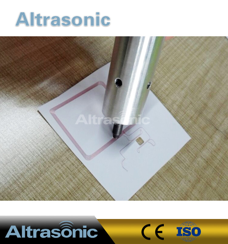 60khz Titanium Piezo Ultrasonic Wire Embedding of Smart Card Chip Welding Machine Dip Tin Coils