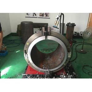 Multi Material Pipe Bevel Cutter , Bevel Cutting Machine For Pipes NODHA
