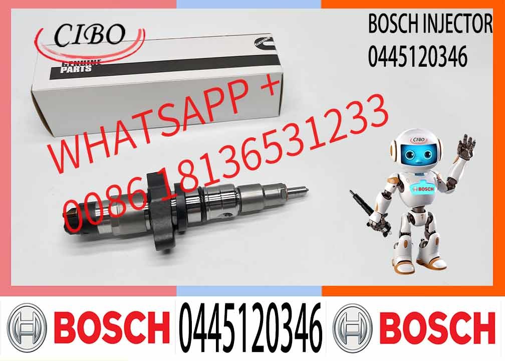 Fuel Injection Pump Parts 0445 120 346 Auto Injector 0 445 120 346 Injector Assy Fuel 0445120346