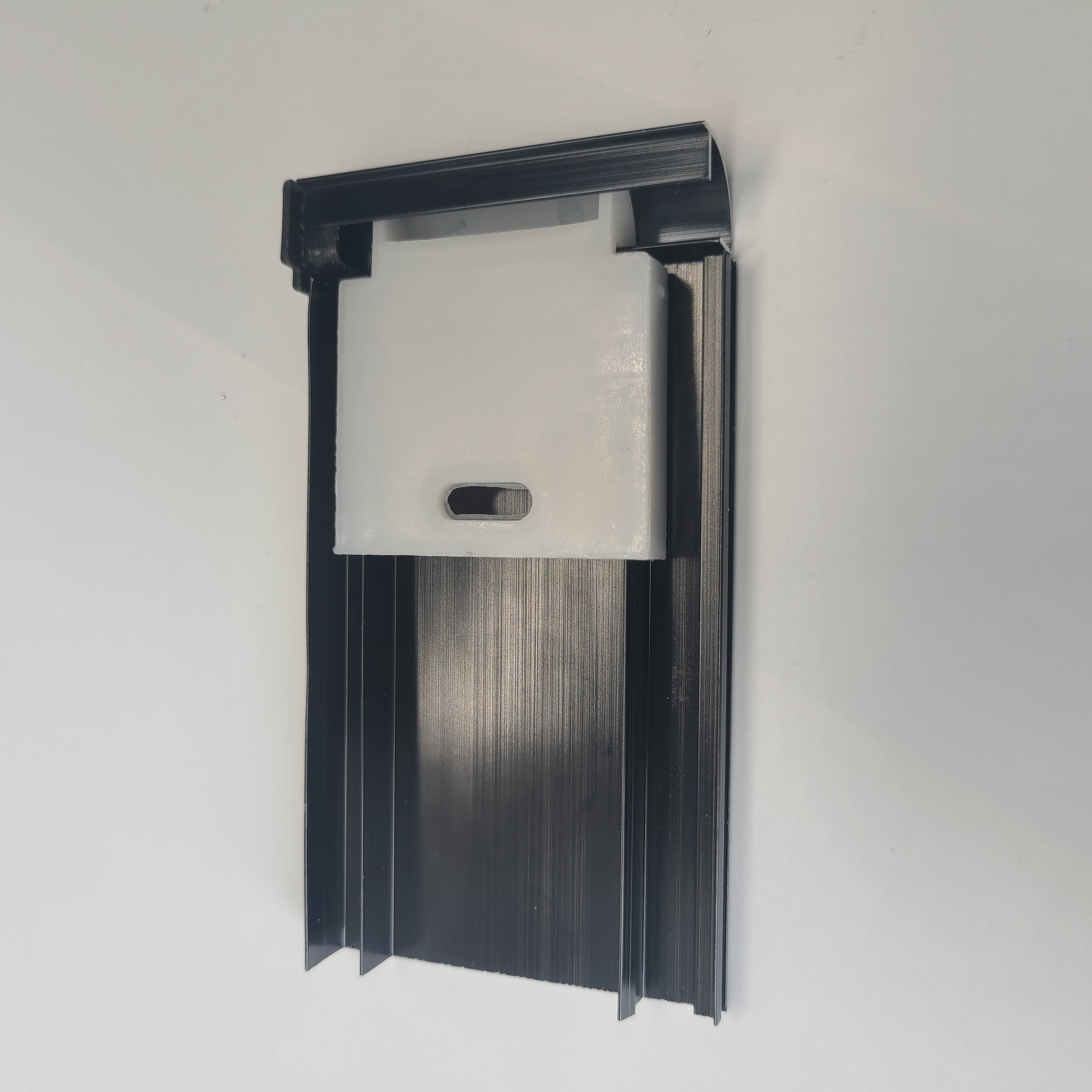 6060 6061 Aluminium Glass Door Profiles Silver Anodized Powder Coated