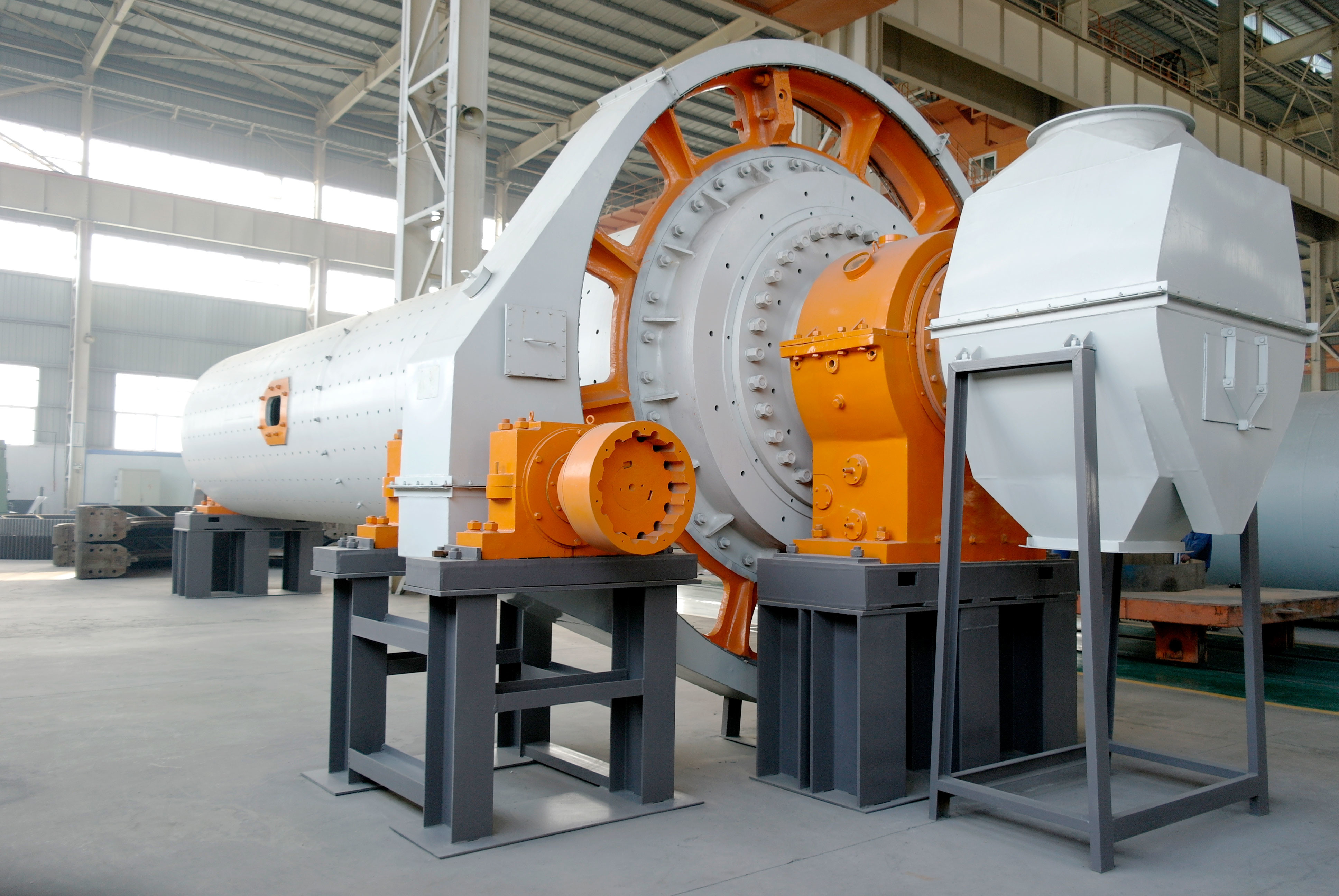 Building Material 1.2X2.4M 180TPH Ball Mill Grinder