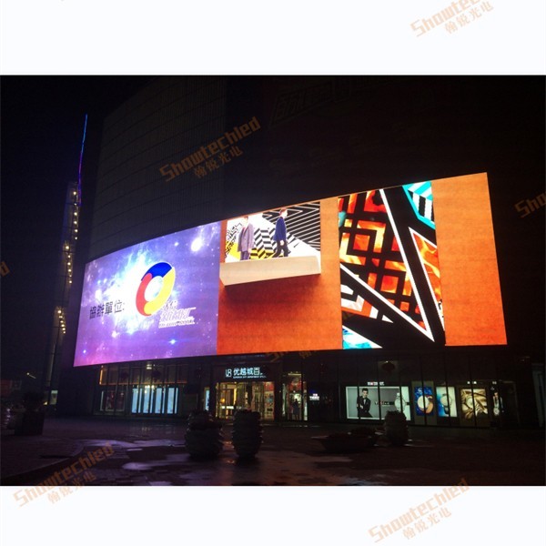 High Brightness LED Mesh Screen Large Transparent Display P15.625 Waterproof Manufactures