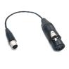 Buy cheap Black 3 Pin Mini XLR Cable , XLR Female To Mini XLR Cable For Sound Devices 778T from wholesalers