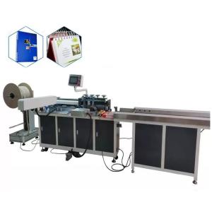 11mm Automatic Notebook Punching Binding Machine Wire O Punching Binding