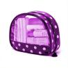 Buy cheap Printed Transparent Waterproof Purple Pvc Makeup Bags For Travelers from wholesalers