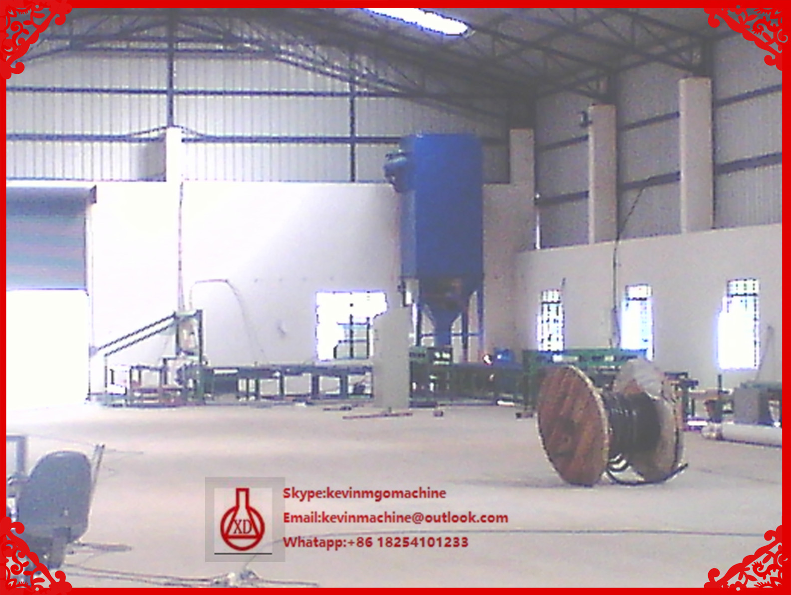 Automatic Mould Magnesium Oxide Board Production Line with Microcomputer Control System