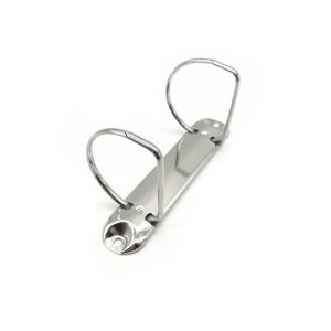 China Silver Two Hole Binder Clip 133*26mm 2 Ring Binder Clips Customized on sale