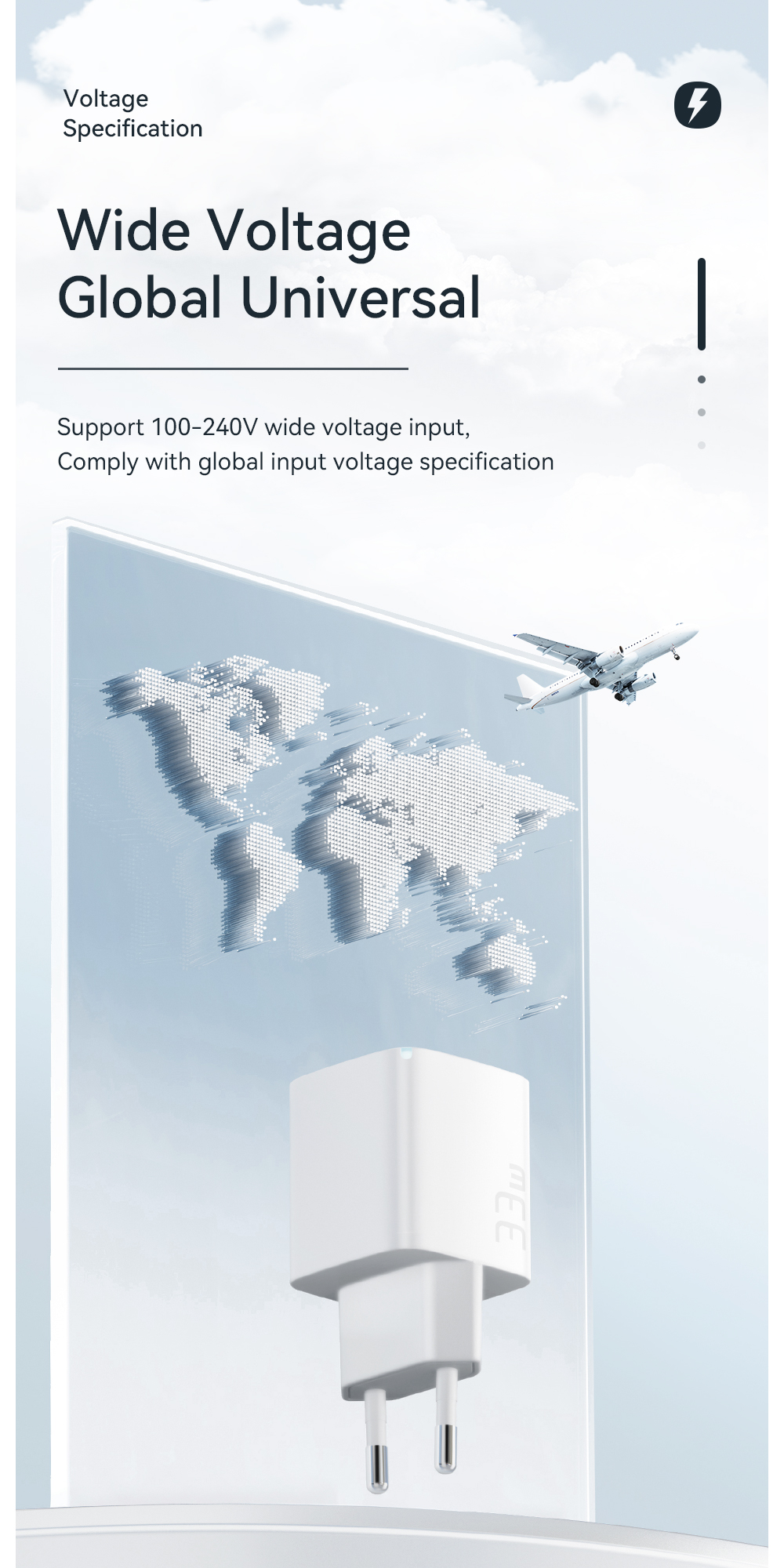 Essager 2023 PoleStar travel PD QC 33W Charger USB Type-C Fast Charging mobile phone wall charger