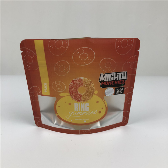 Professional Service Digital Printed Bags with Glossy/Matte Printing Finishing Gummy Edible Mylar Bags