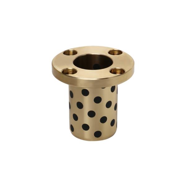 Low Friction C86300 Graphite Bronze Bearing SPW/JTW/SBW Cylindrical Flange Bush