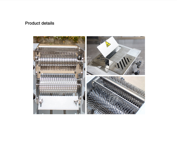 75KG Large automatic meat stripping machine commercial tenderizing meat stainless steel equipment