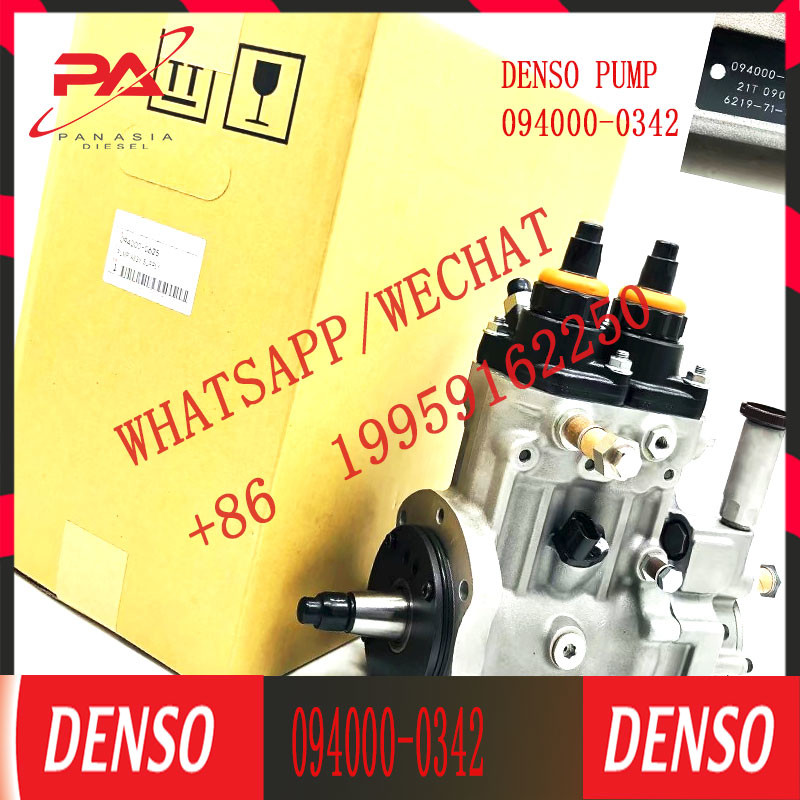 SAA6D140E-3 Fuel Injection pump 094000-0342 6218-71-1111 For komatsu D275A PC650-8 PC750 PC800 high pressure pump 094000