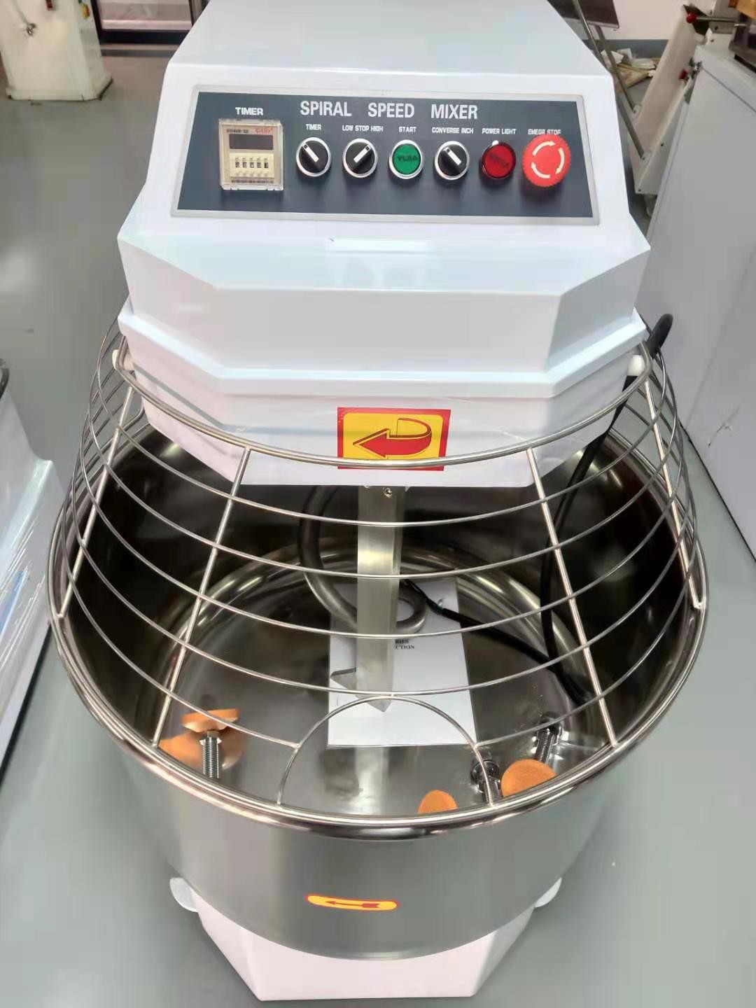Electric 380V/220V Two Speed Partner Dough Spiral Mixer