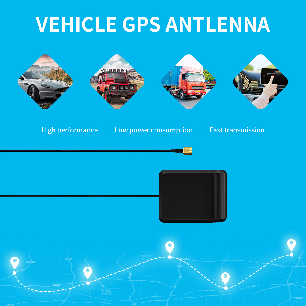 1616-1626.5MHZ Magnetic Mount Iridium Satellite Phone Antenna with SMA Male Connector