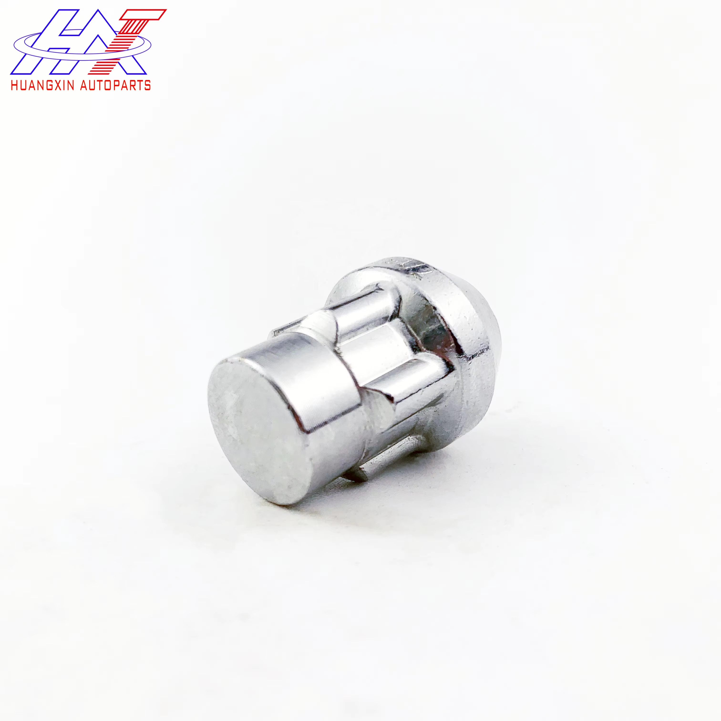 Steel Silver 3802 Car Wheel Lock Nut Set Anti-theft Nut Screw 7/16-20 Fine Thread 10 Grade for Hyundai Elantra 2007-2018