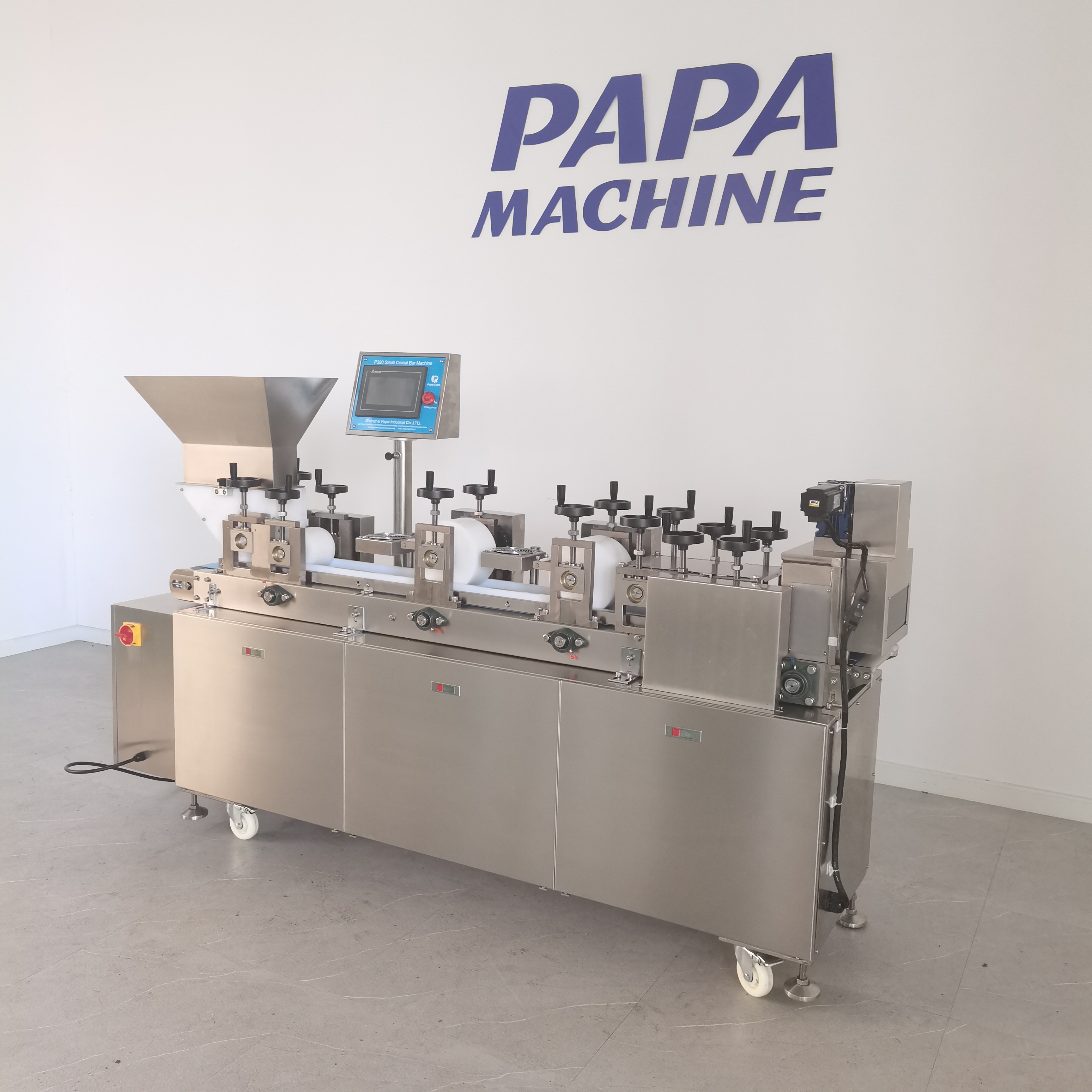 Papa Small P320 Cripsy Rice Bar Production Machine For Sales