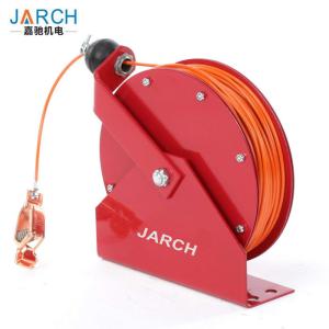 China Industrial Static Extension Lead cable Reel , 100ft Spring Retractable Grounding Reels on sale