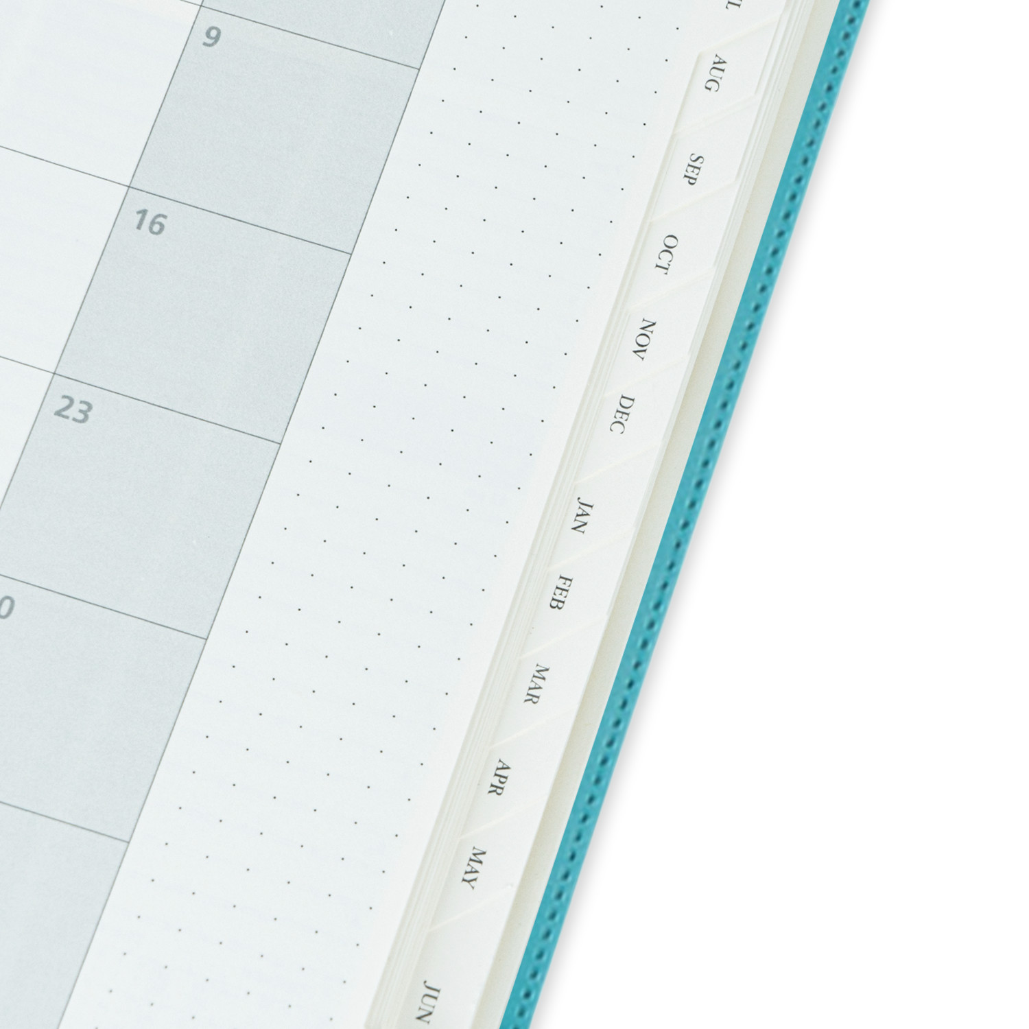 OEM ODM Black Weekly Planner 2023 2024 With Vegan Leather Cover