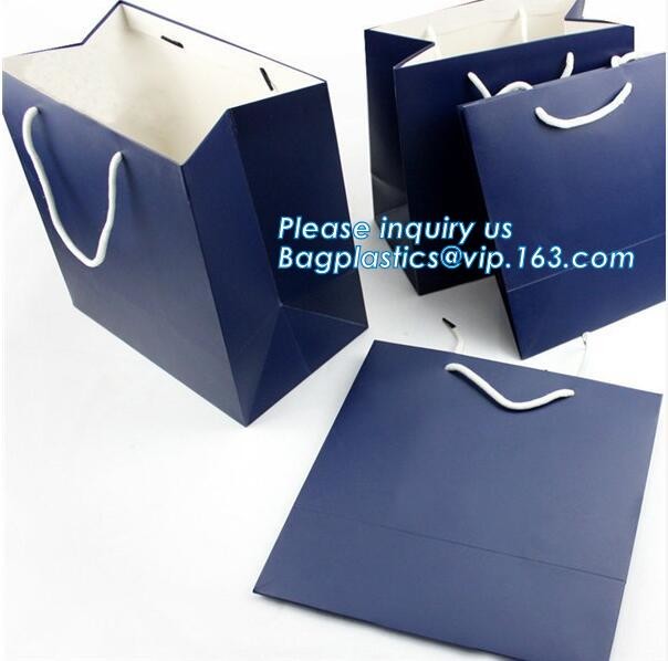 Luxury Paper Gift Carrier Shopping Bag Party Bag with Handles,printed paper carrier bag for apparel shopping bag, bageas