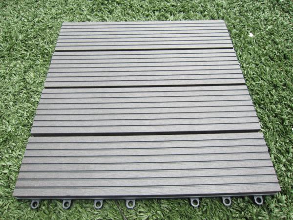 Outdoor Waterproof Artifical Turf Wood Plastic Composite Flooring for Garden and