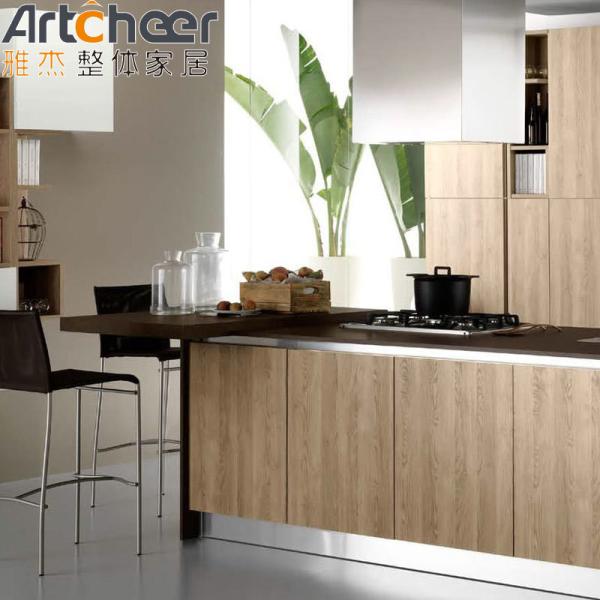 Modern Design kitchen white storage cabinet with Lacquer Finish in Wood Type